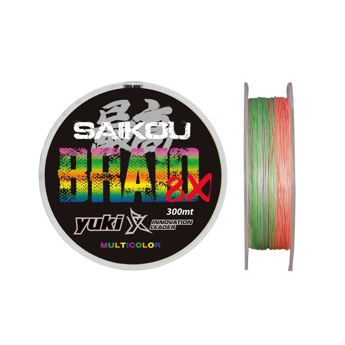 saikou-braid-8x-multicolor Saikou Braid 8X Multicolor - Image 1